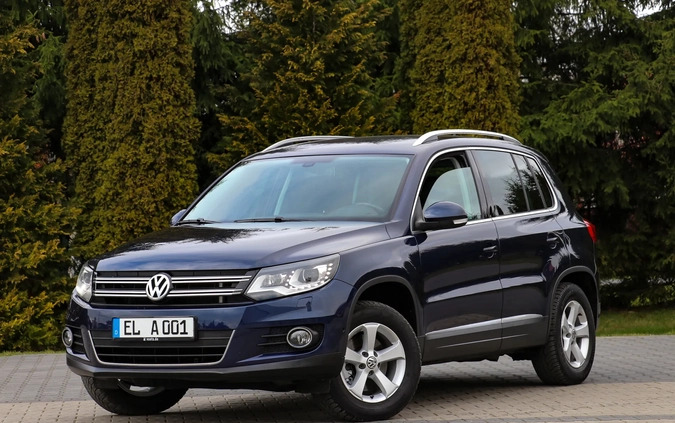 Volkswagen Tiguan cena 49900 przebieg: 220865, rok produkcji 2011 z Chmielnik małe 781